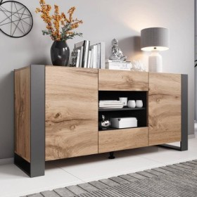 Aparador Wood – 2 Puertas + 2 Cajones