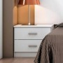 Pack Dormitorio Completo Couple c/ Orlando  + Somier + Colchón Premium 17HR (190x150cm)