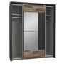 Armario 2 Puertas Correderas Clair (c/ Luz LED)