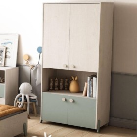 Armario Juvenil 4 Puertas de abrir Ilian