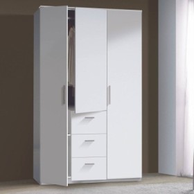 Armario 3 Puertas Batientes + 3 Cajones Ward