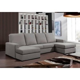 Sofá 2 Plazas + Doble Chaise Santoro (240x140cm)