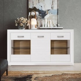 Aparador 3 Puertas Marcus (c/ Luz LED)