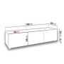 Mueble TV Calabrini RTV 150