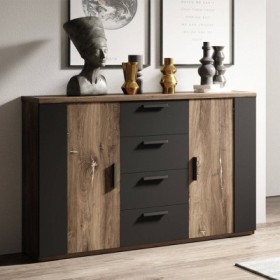 Cómoda 2 Puertas + 4 Cajones Sigma