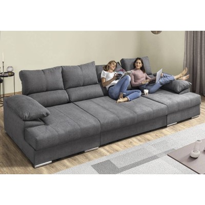 Sofá 2 Plazas con Doble Chaise Afrodite (380x150cm)