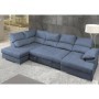 Sofá Riconera con Chaise Long y Cama Afrodite (150x350x200cm)