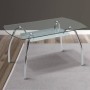 Conjunto Mesa de Comedor San + 6 Sillas Sakura (Gris)