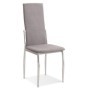 Conjunto Mesa de Comedor San + 6 Sillas Sakura (Gris)