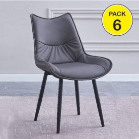 Pack 6 Sillas Calista (Gris)