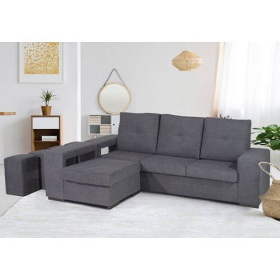 Sofá 2 Plazas + Chaise Long Reversible Da Vinci (230x150cm)
