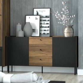 Aparador 2 Puertas + 3 Cajones Prestigio