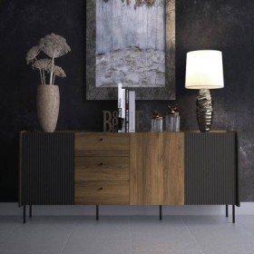 Aparador 3 Puertas, 3 Cajones Prestigio