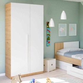 Armario 2 Puertas Correderas Juvenil Noa