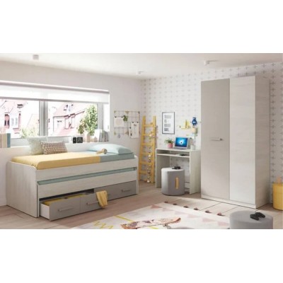 Habitación completa juvenil Ares Plus