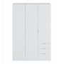Armario 3 puertas batientes + 3 cajones LC-180