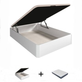 Pack Guadiana Sommier con tapa 3D Navia + colchón