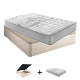 Pack Canape Guadiana 22mm con tapa forrada 3D + Colchón Venecia 25cm Núcleo