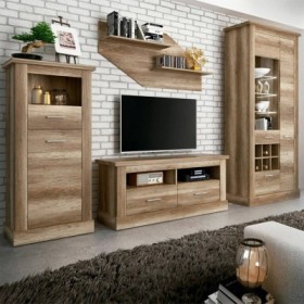 Chellen 8 Estantería completa (con luz LED)