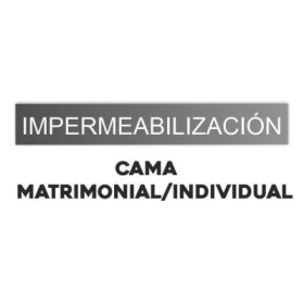 Servicio de Impermeabilización- Cama Matrimonial/Individual