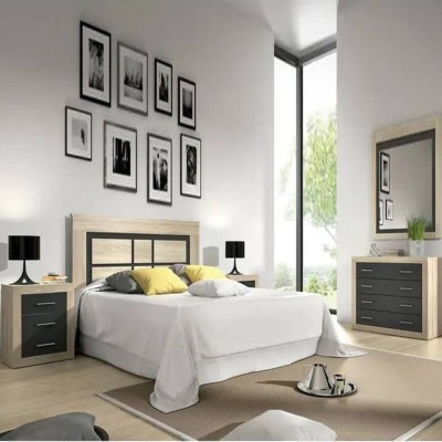 Cabecero + 2 Mesitas de Noche Lara