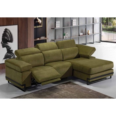 Sofá 2L + Chaise Long Relax con Función Eléctrica Chanel (300x160cm)