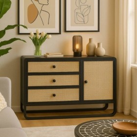 Aparador 1 Puerta + 3 Cajones Sintra