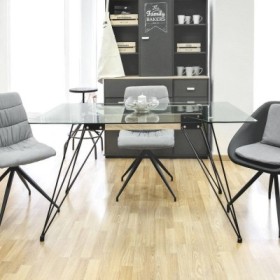 Mesa de Comedor Fija Spider (140x75x90cm)