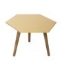 Mesa de centro hexagonal