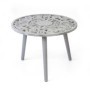 Mesa de centro 36cm grabada