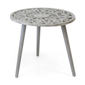 Mesa de centro 46cm grabada