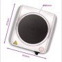 Estufa Eléctrica Portátil EHP-118 Acero Inoxidable (1500W)