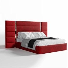 Cama Tapizada de matrimonio Agatha + Colchón Opc.