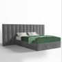Cama Tapizada De Matrimonio Cintia XL + Colchón Opc.