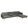 Sofá 3 Plazas + Chaise Long c/ Cama Mod. SL1119 (275x162cm)
