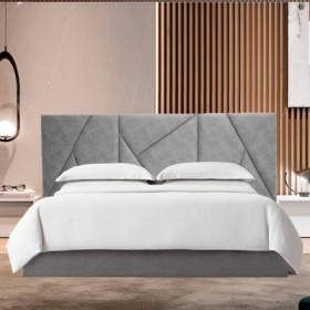 Cama Tapizada de Matrimonio Liz + Colchón Opc.