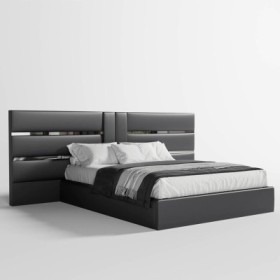 Cama Tapizada de Matrimonio Esther + Colchón Opc.