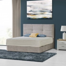 Cama Tapizada de matrimonio Cecilia + Colchón Opc.