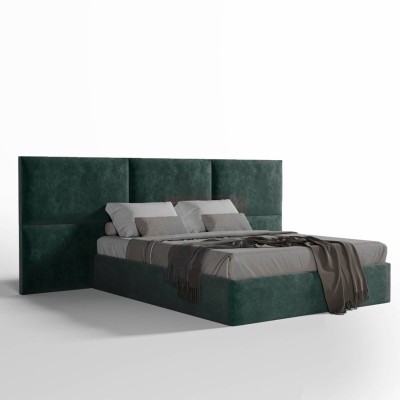 Cama Tapizada de Matrimonio Amélia + Colchón Opc.