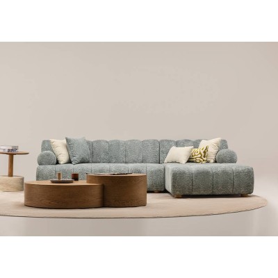 Sofá 2 Plazas + Chaise Long Nuvem (278x172 cm)