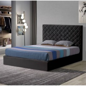 Cama Tapizada de Matrimonio Kiara Prime (120 cm) + Colchón Opc.