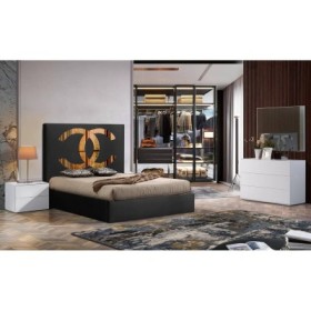 Dormitorio Completo Baby Face con Detalles en Espejo + Colchón Opcional