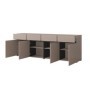 Aparador 4 Puertas + 4 Cajones Cross