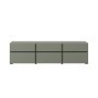 Mueble TV 3 Puertas + 3 Cajones Cross