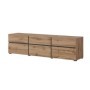 Mueble TV 3 Puertas + 3 Cajones Cross