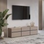 Mueble TV 3 Puertas + 3 Cajones Cross
