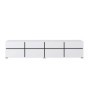 Mueble TV 4 Puertas + 4 Cajones Cross