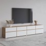 Mueble TV 4 Puertas + 4 Cajones Cross