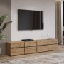 Mueble TV 4 Puertas + 4 Cajones Cross