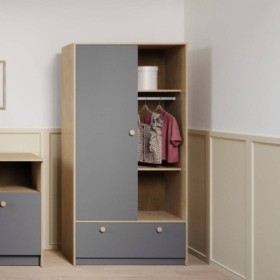 Armario 1 Puerta + 1 Cajón Gabin